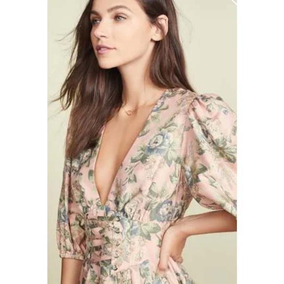 Nwt Zimmermann tempest lace up dress - Picture 2 of 10